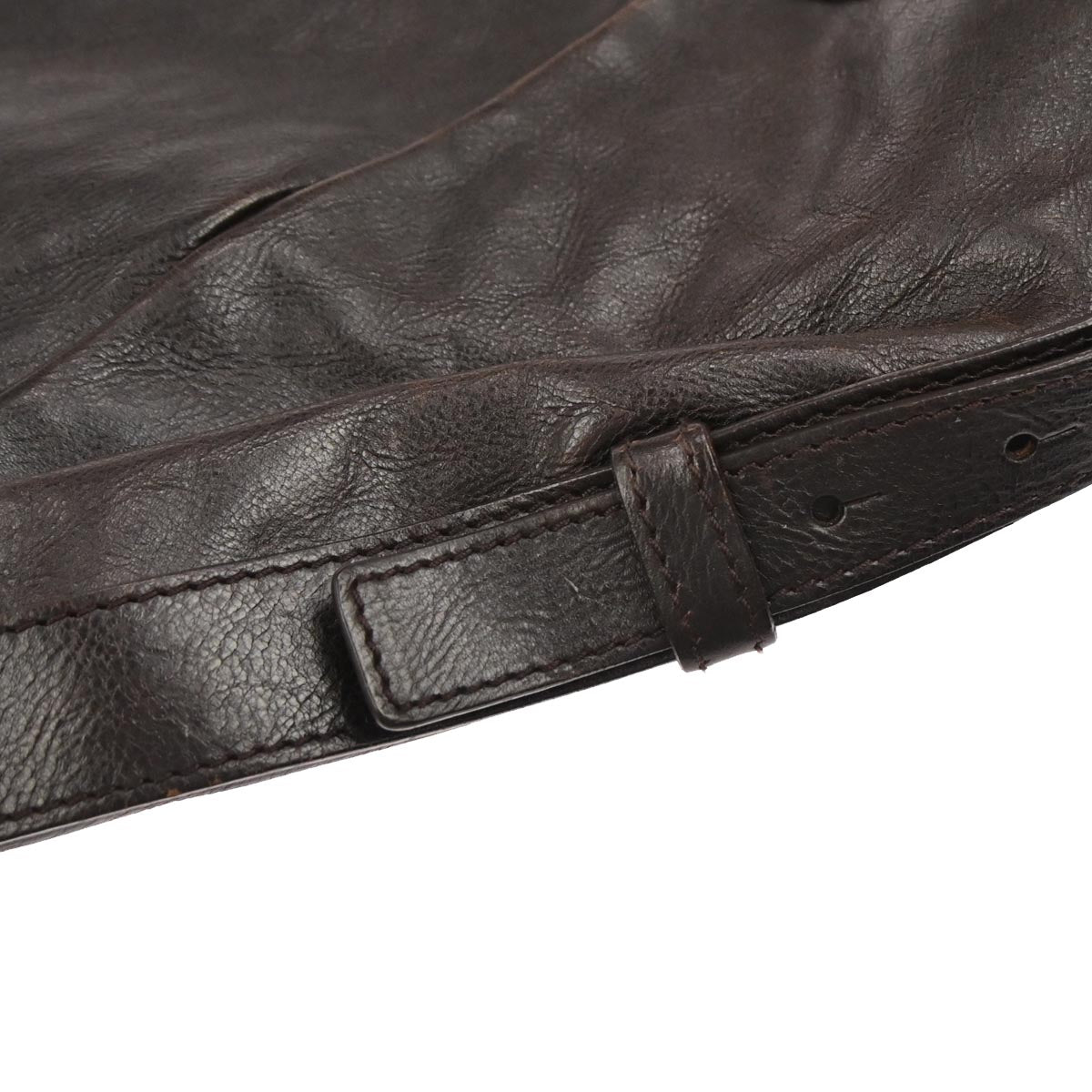 Yves Saint Laurent Brown Medium Mombasa Hobo Handbag