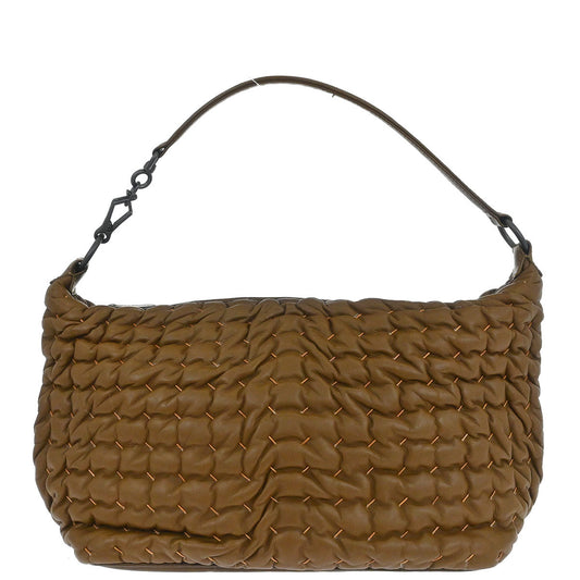 Bottega Veneta Brown Leather Handbag