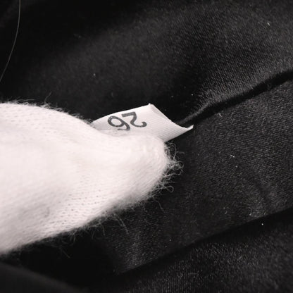 Prada Black Satin Kisslock Pochette Shoulder Bag