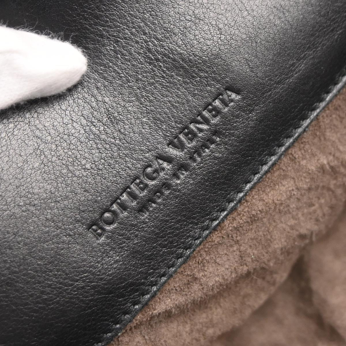 Bottega Veneta Black Intrecciato Tote Bag