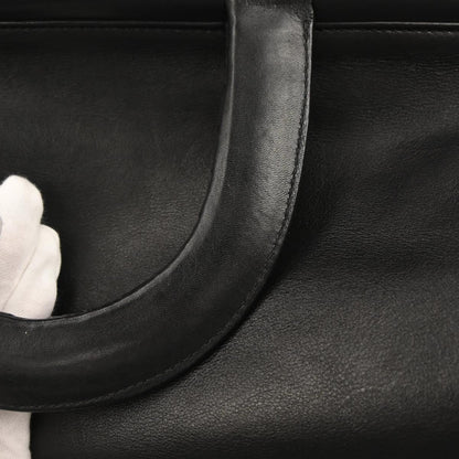 Bottega Veneta Black Intrecciato Tote Bag