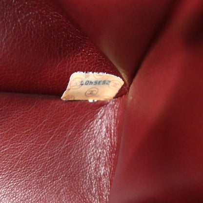 Chanel 1991-1994 Black Lambskin Medium Classic Double Flap Shoulder Bag