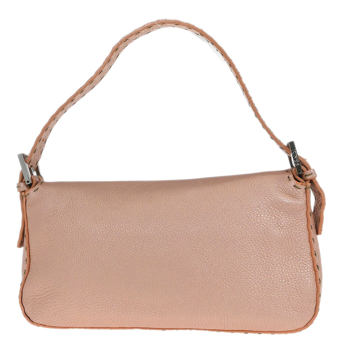 Fendi Pink Selleria Baguette Handbag