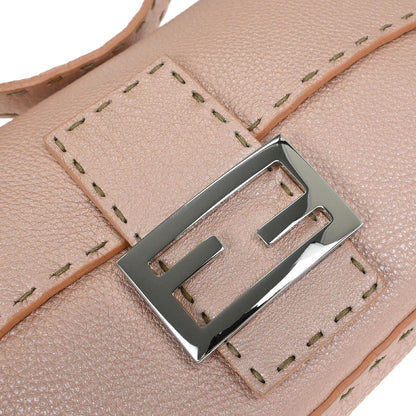 Fendi Pink Selleria Baguette Handbag