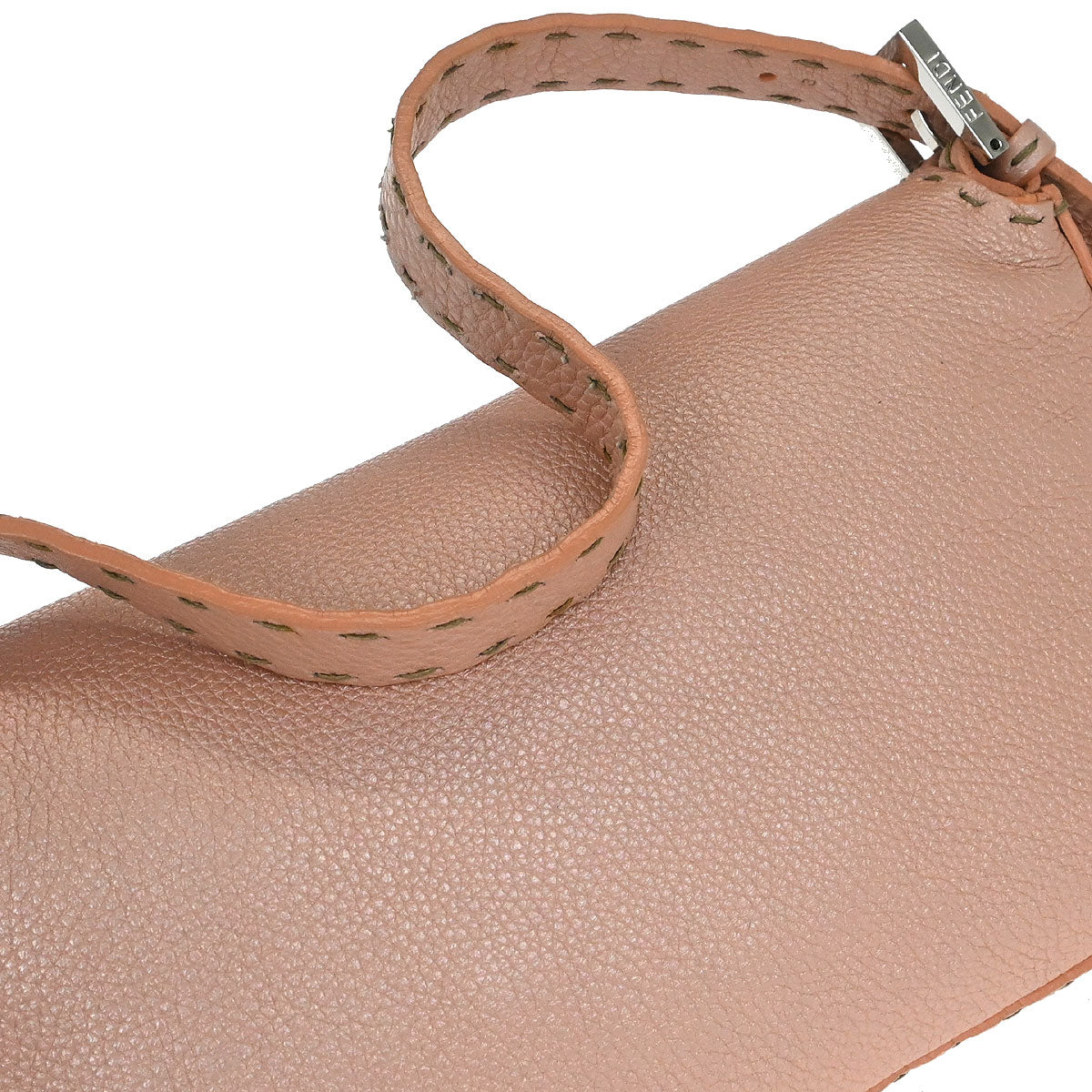 Fendi Pink Selleria Baguette Handbag