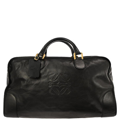 Loewe Black Leather Amazona 50 Handbag