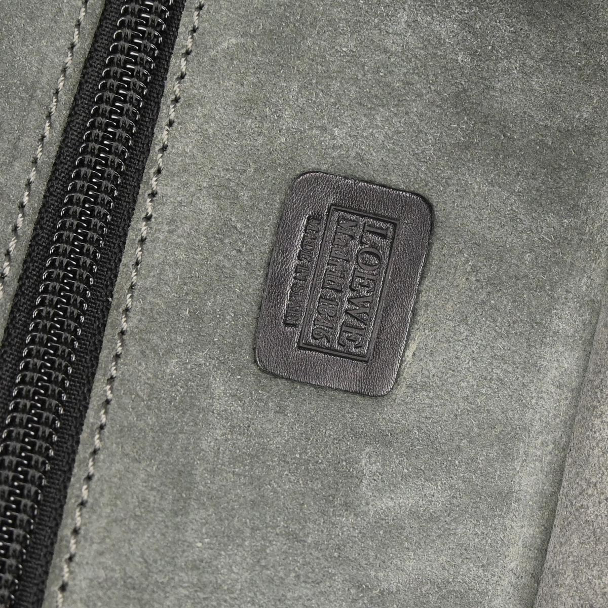 Loewe Black Leather Amazona 50 Handbag