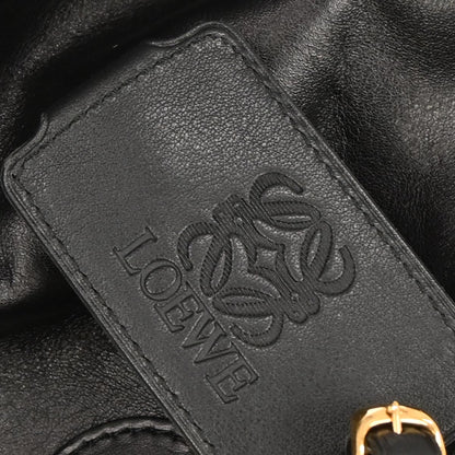 Loewe Black Leather Amazona 50 Handbag