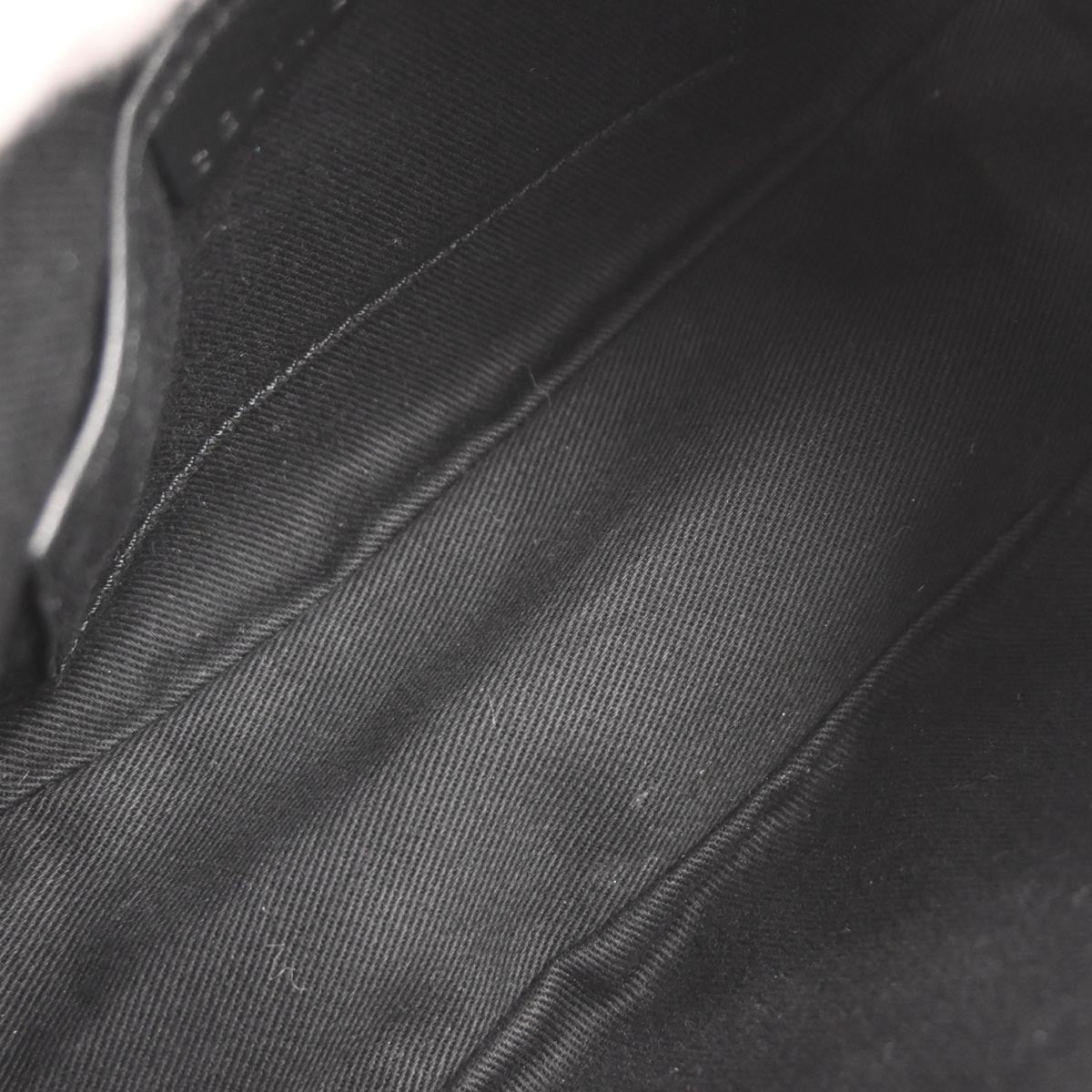 Celine Black Suede C Macadam Handbag