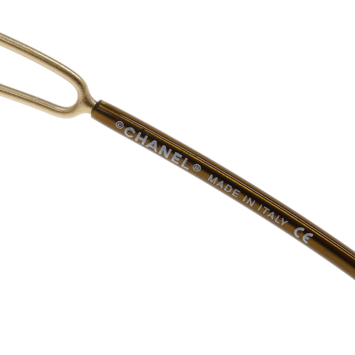 Chanel Sunglasses Eyewear Brown 62□16 Small Good