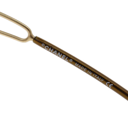 Chanel Sunglasses Eyewear Brown 62□16 Small Good