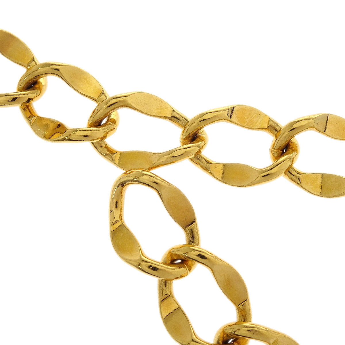 Chanel Chain Belt Medallion Gold Small Good