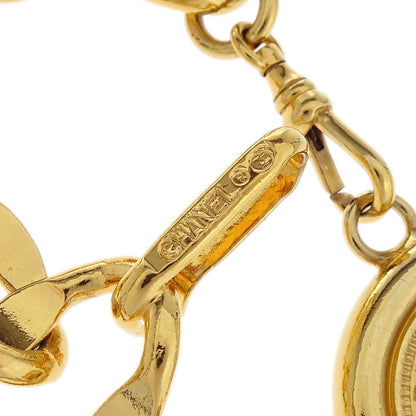 Chanel Chain Belt Medallion Gold Small Good
