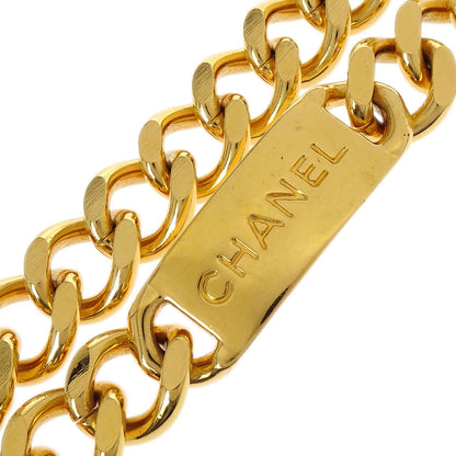 Chanel Chain Belt Medallion Gold Small Good
