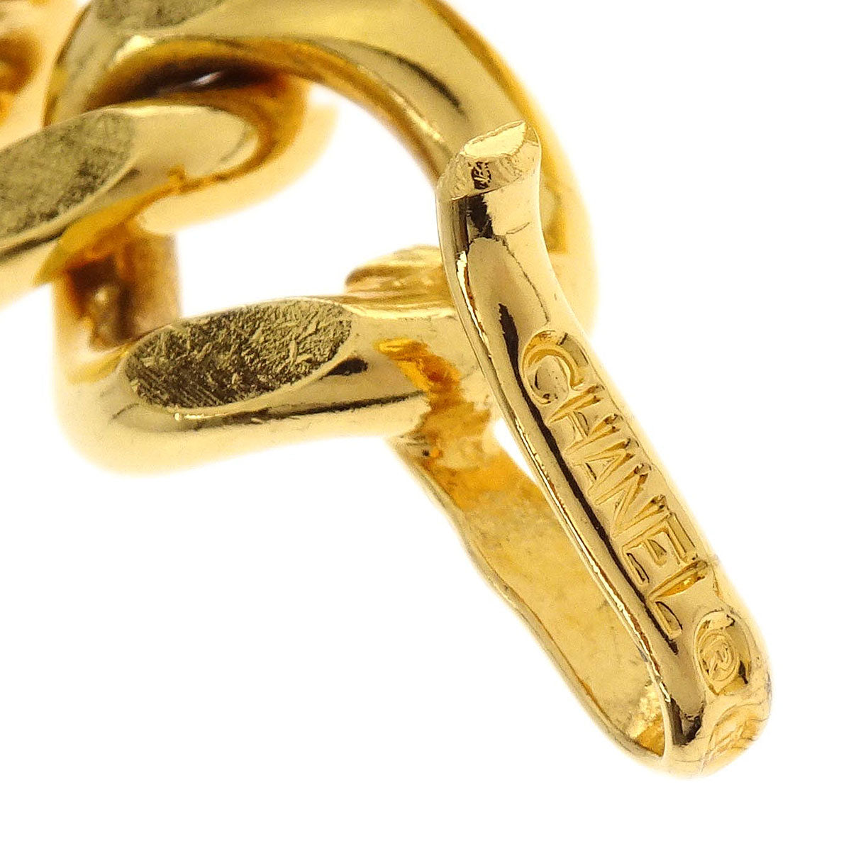 Chanel Chain Belt Medallion Gold Small Good