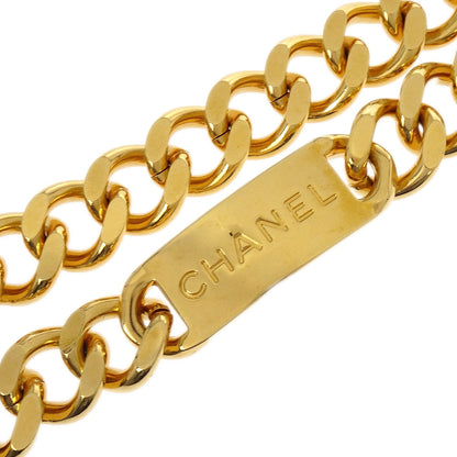 Chanel Chain Belt Medallion Gold 95P Small Good