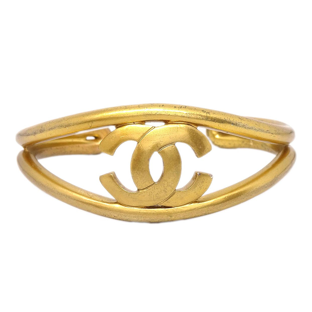Chanel Gold Bracelet Bangle Accessories 97P