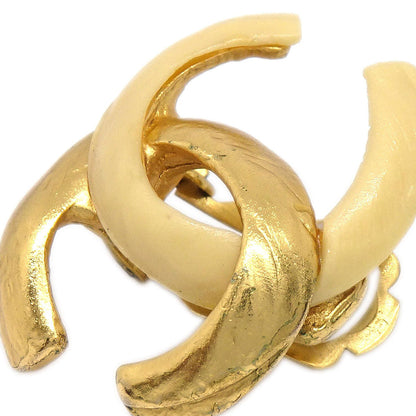 Chanel CC Clip-On Earrings Gold 00T