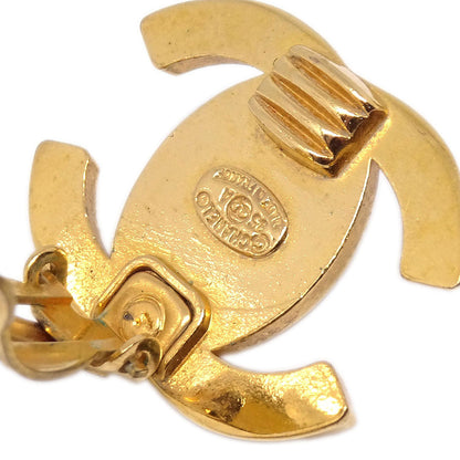 Chanel CC Turnlock Clip-On Earrings Gold Large 95A
