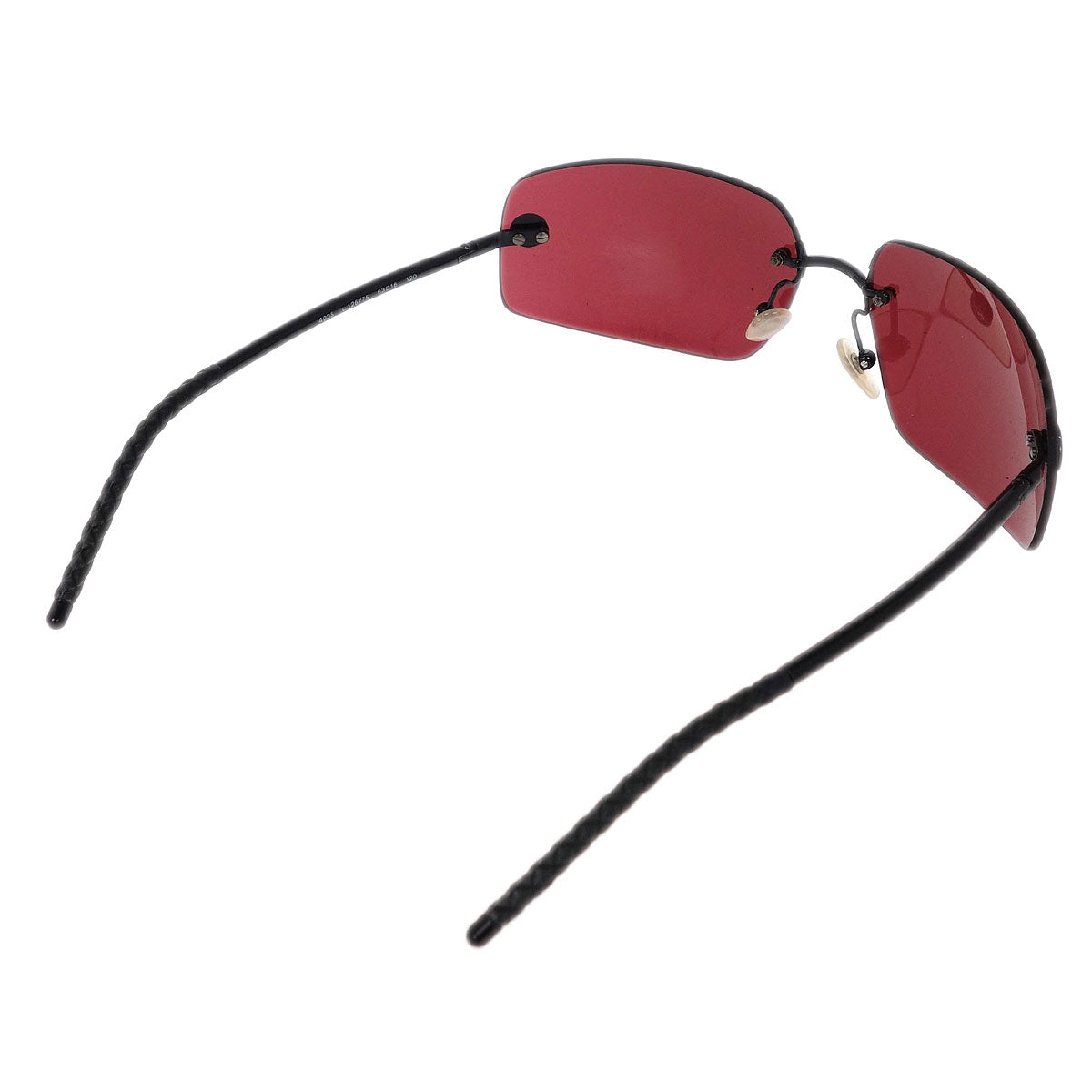 Chanel Sunglasses Eyewear Red Small Good