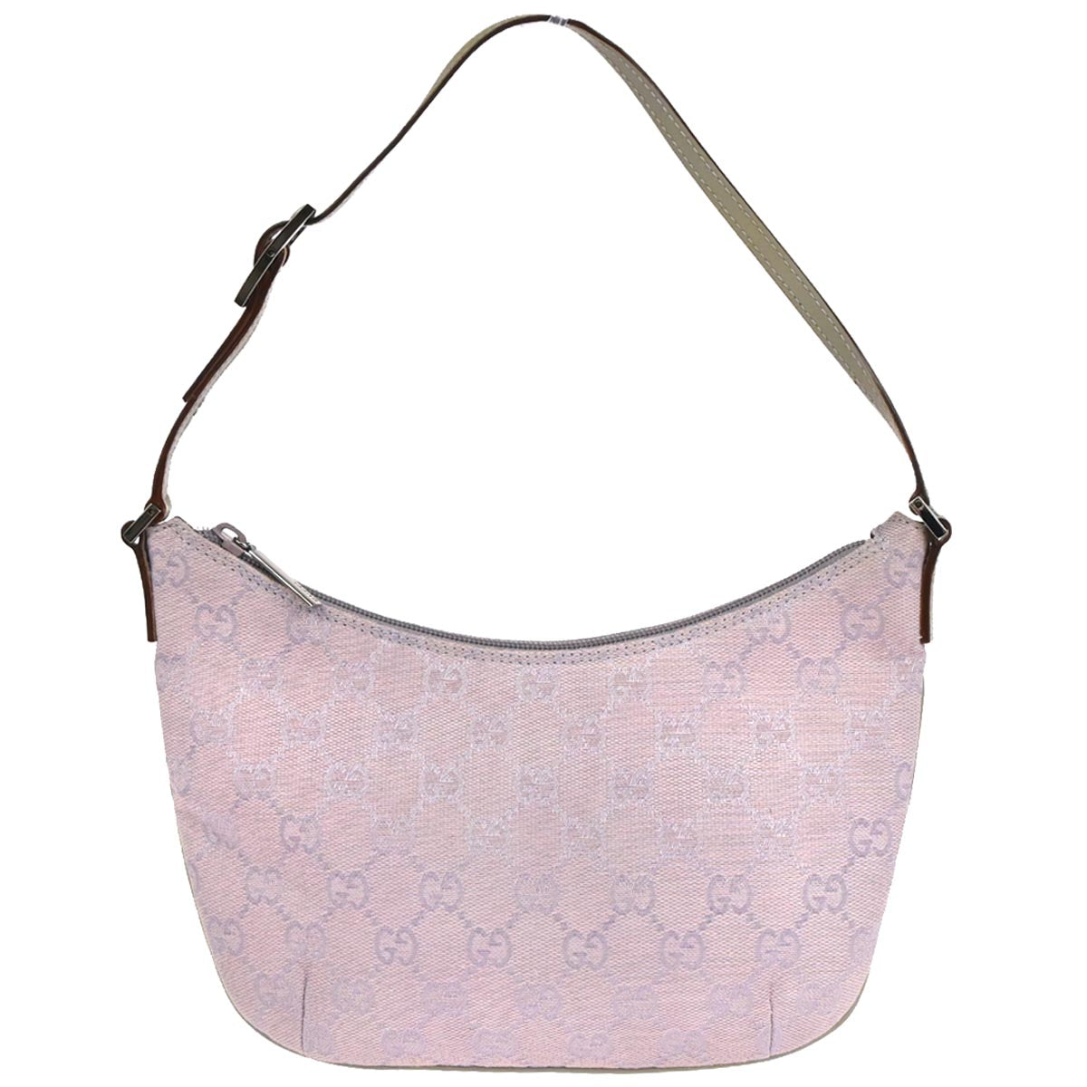 Gucci Purple Canvas GG Handbag