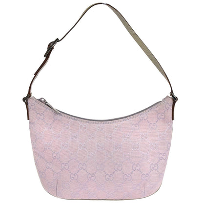 Gucci Purple Canvas GG Handbag