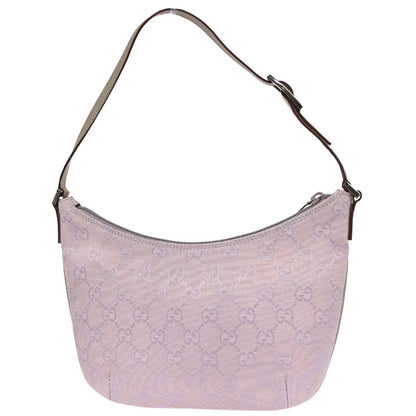 Gucci Purple Canvas GG Handbag