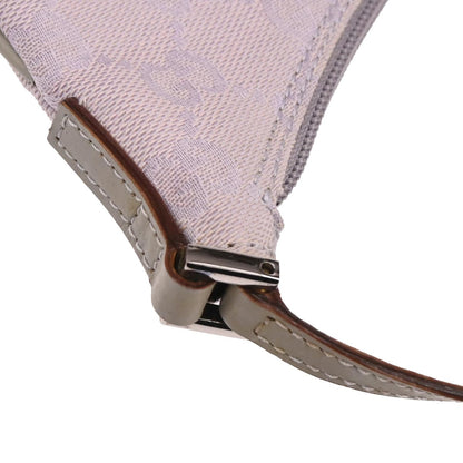 Gucci Purple Canvas GG Handbag