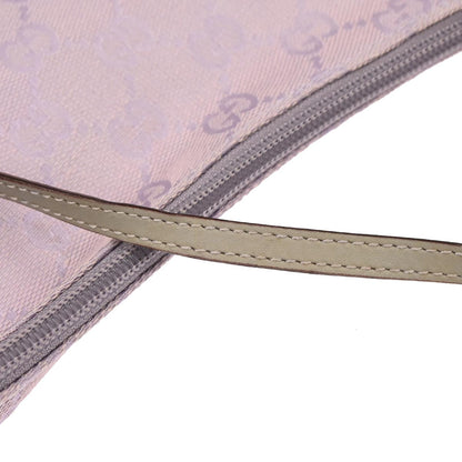 Gucci Purple Canvas GG Handbag