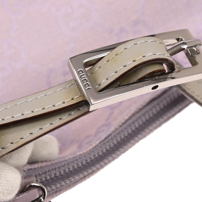 Gucci Purple Canvas GG Handbag
