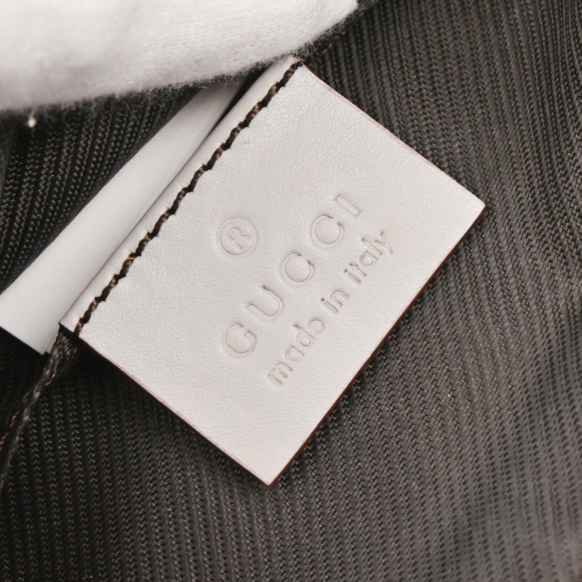 Gucci Purple Canvas GG Handbag