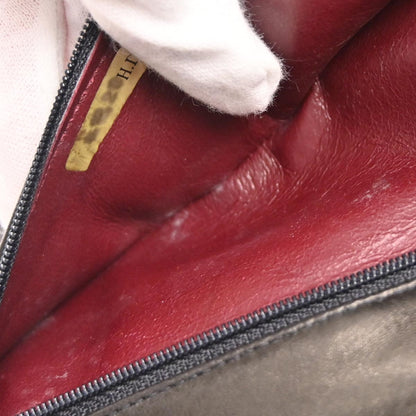 Chanel Black Lambskin Medium Classic Double Flap Shoulder Bag