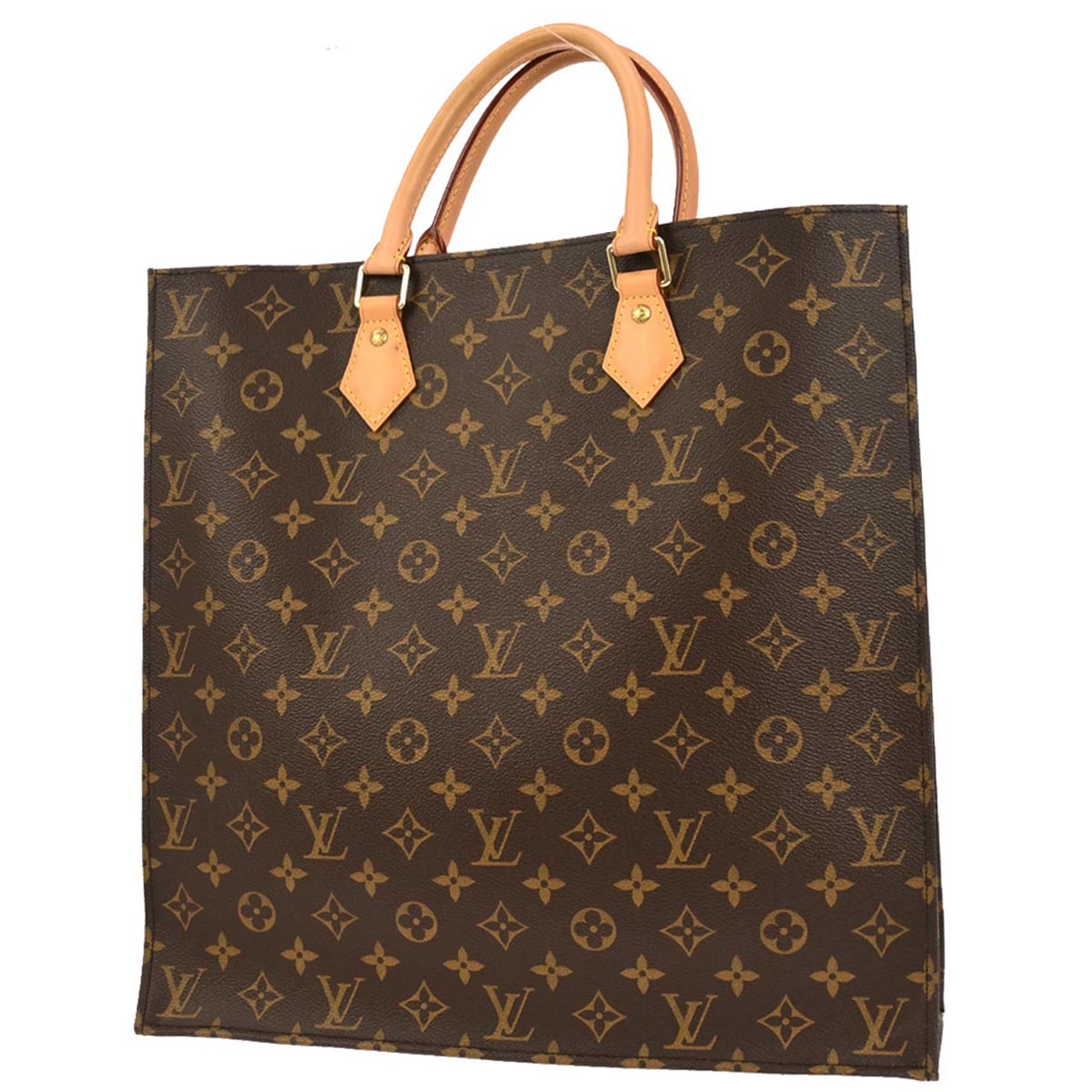 Louis Vuitton 2015 Monogram Sac Plat NM Tote Handbag M40805