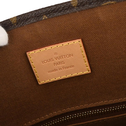 Louis Vuitton 2015 Monogram Sac Plat NM Tote Handbag M40805