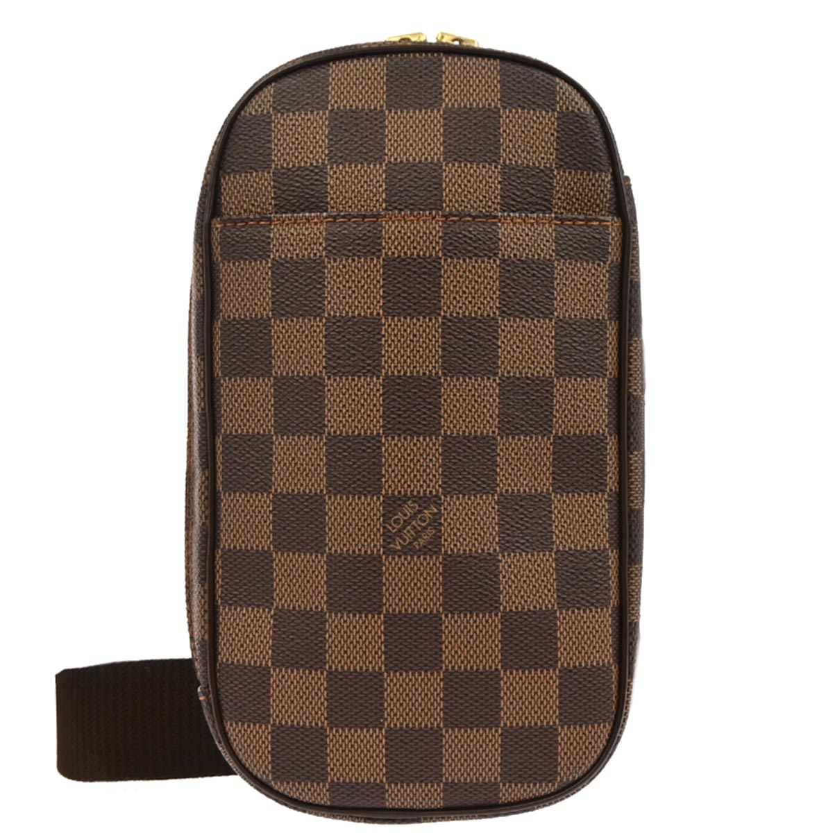 Louis Vuitton 2006 Damier Pochette Gange Body Bum Bag N48048