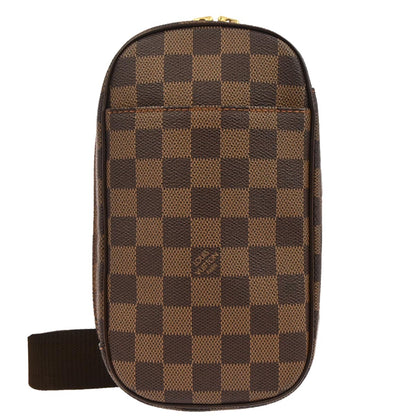 Louis Vuitton 2006 Damier Pochette Gange Body Bum Bag N48048