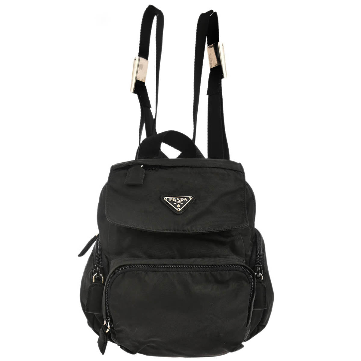Prada Black Nylon Backpack