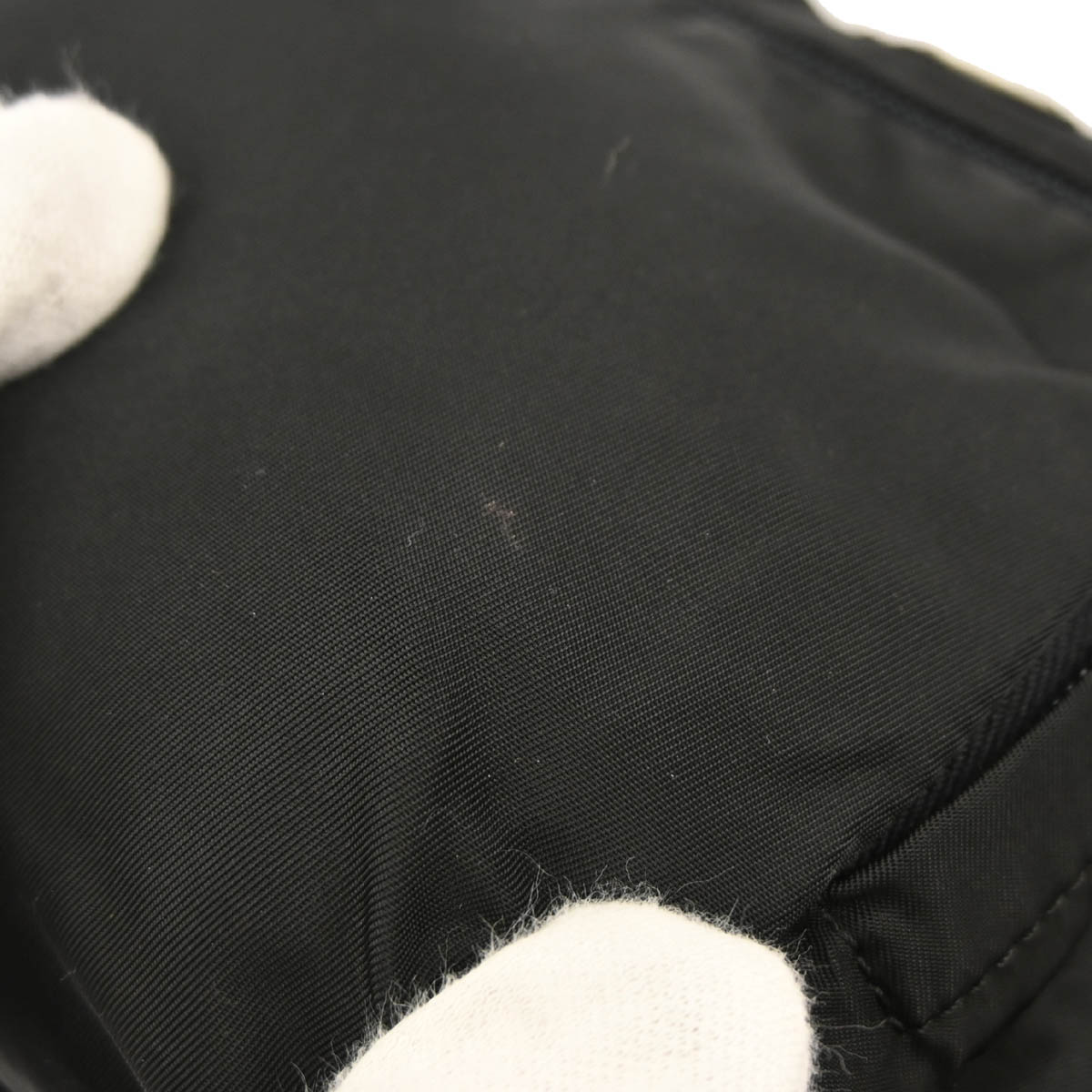 Prada Black Nylon Backpack