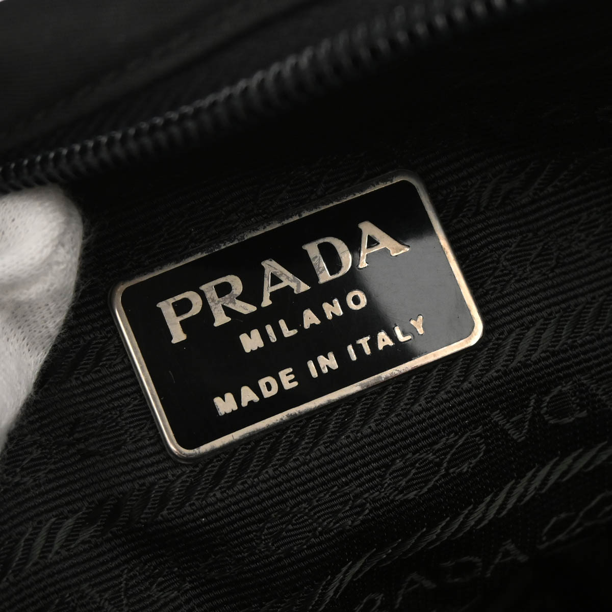 Prada Black Nylon Backpack