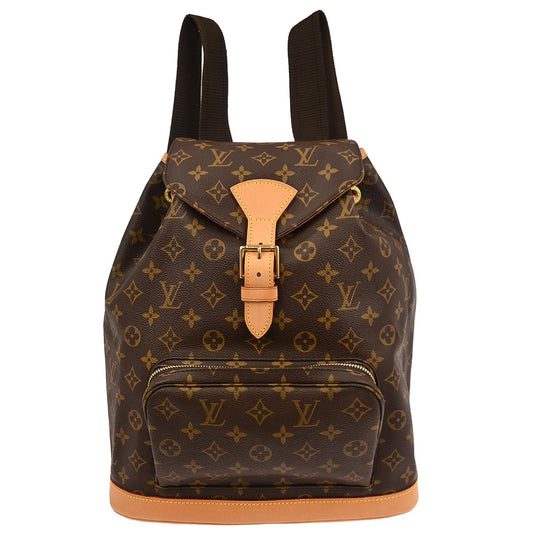 Louis Vuitton Monogram Montsouris GM Backpack M51135