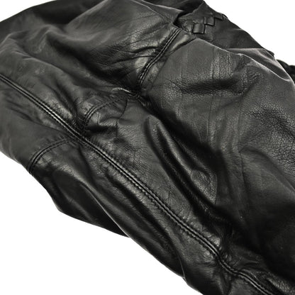 Bottega Veneta Black Nappa Intrecciato Aquilone Handbag