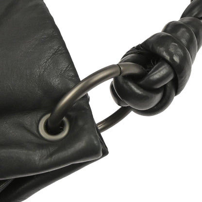 Bottega Veneta Black Nappa Intrecciato Aquilone Handbag