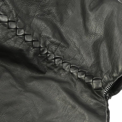 Bottega Veneta Black Nappa Intrecciato Aquilone Handbag