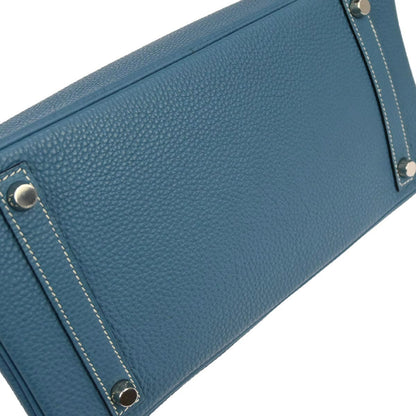 Hermes Blue Jean Togo Birkin 30 Handbag