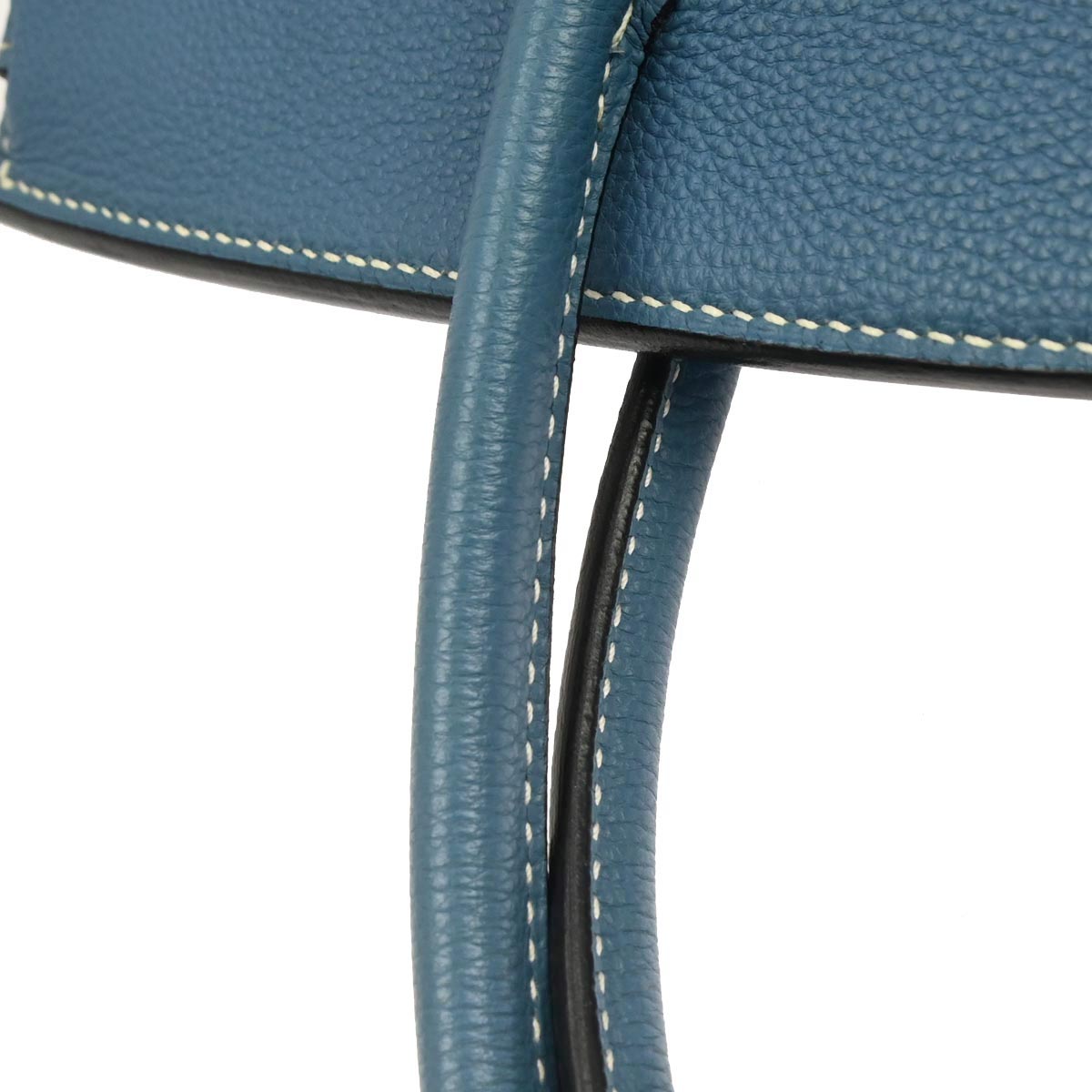 Hermes Blue Jean Togo Birkin 30 Handbag