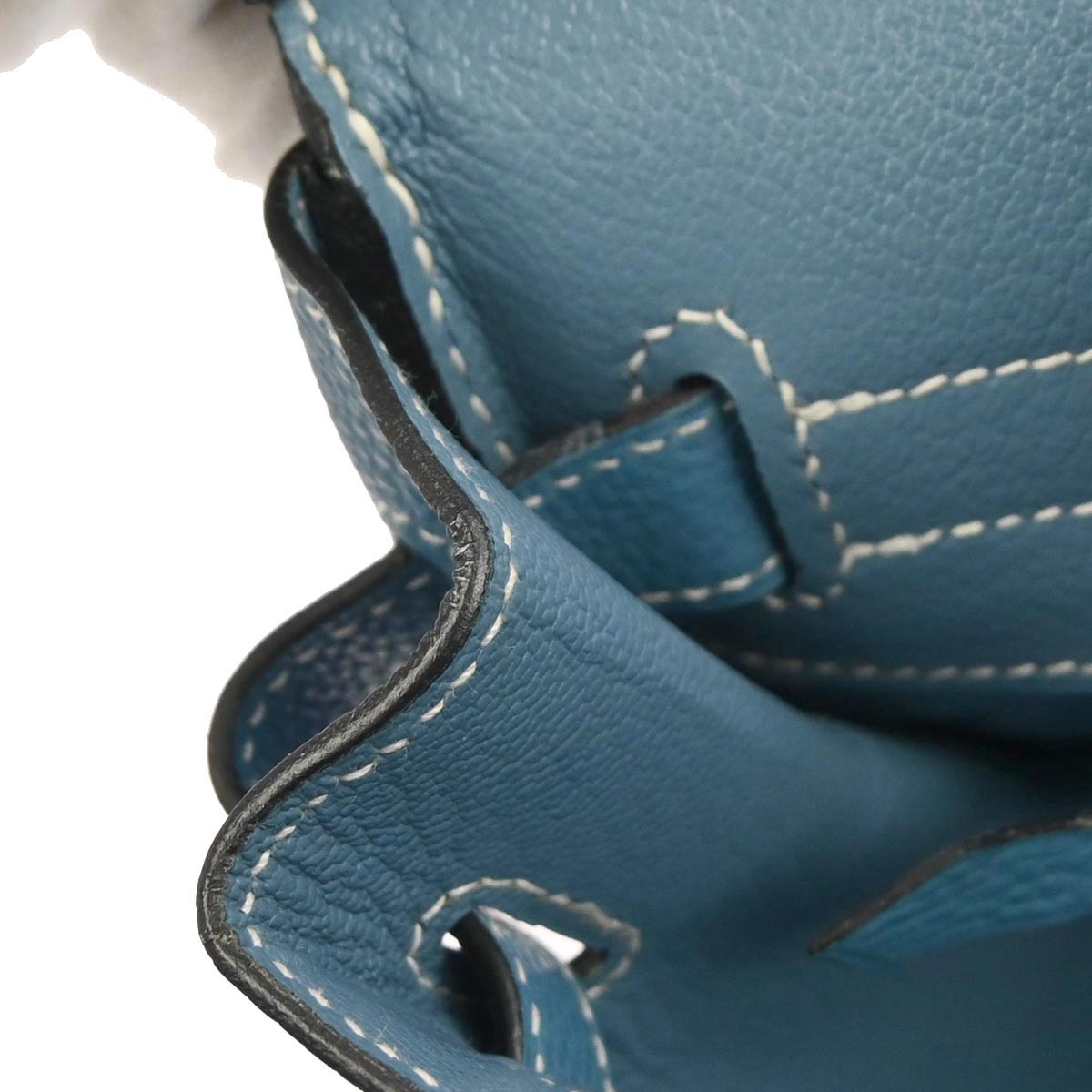 Hermes Blue Jean Togo Birkin 30 Handbag