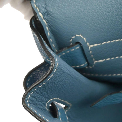 Hermes Blue Jean Togo Birkin 30 Handbag