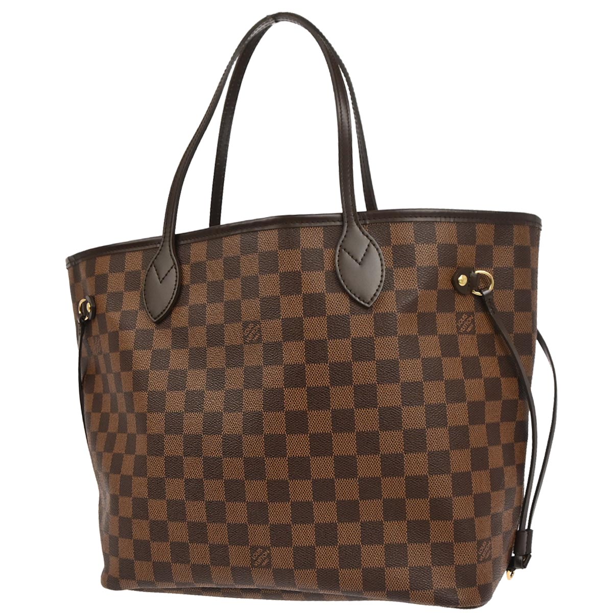 Louis Vuitton 2013 Damier Neverfull MM Shoulder Tote Bag N51105