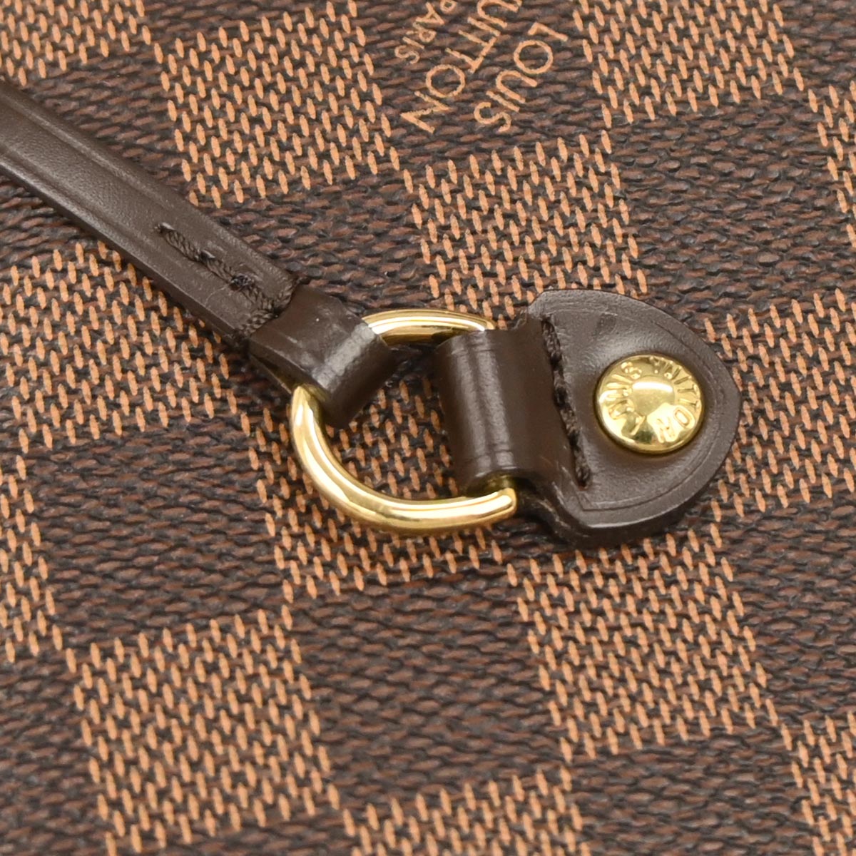 Louis Vuitton 2013 Damier Neverfull MM Shoulder Tote Bag N51105