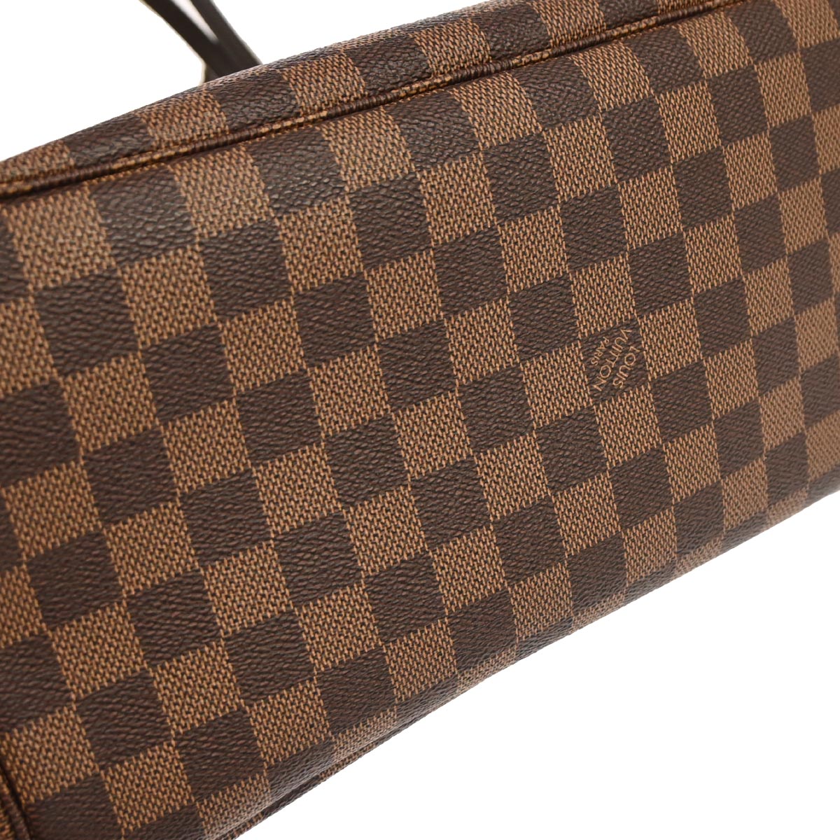 Louis Vuitton 2013 Damier Neverfull MM Shoulder Tote Bag N51105